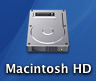 Mac OS X harddisk-logo
