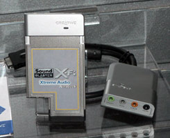 Creative X-Fi Xtreme Audio Notebook Creative X-Fi Xtreme Audio Notebook