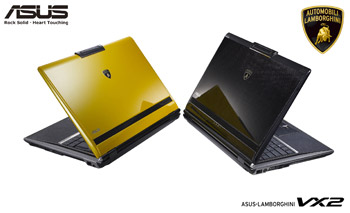 Asus-Lamborghini VX2 notebook Asus-Lamborghini VX2 notebook