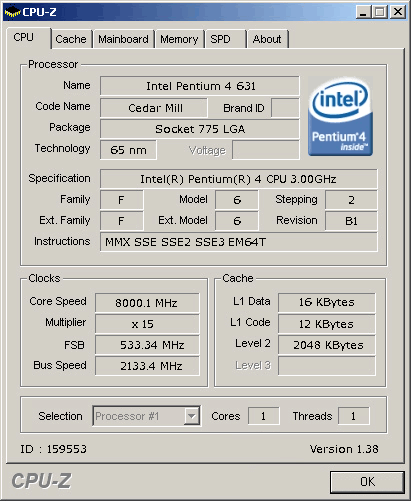 CPU-Z-bewijs van 8GHz-overklokprestatie CPU-Z-bewijs van 8GHz-overklokprestatie