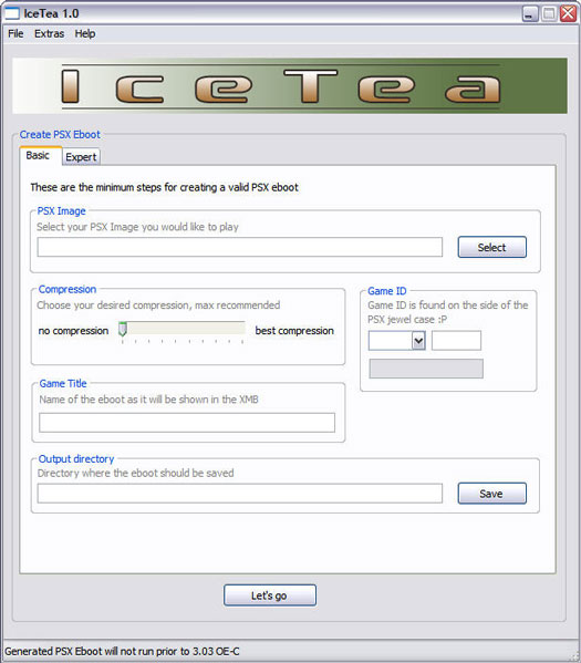 IceTea 1.0 screenshot (resized)