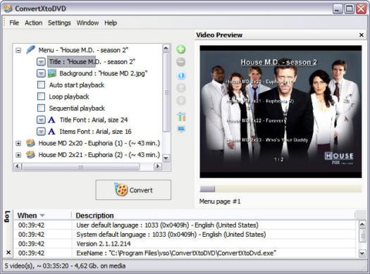 ConvertXtoDVD 2.1.12.214 screenshot (resized)