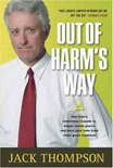 Jack Thompson - boekomslag 'Out Of Harm's Way'