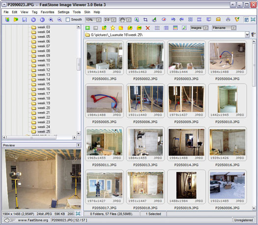FastStone Image Viewer 3.0 beta 3 screenshot (resized)