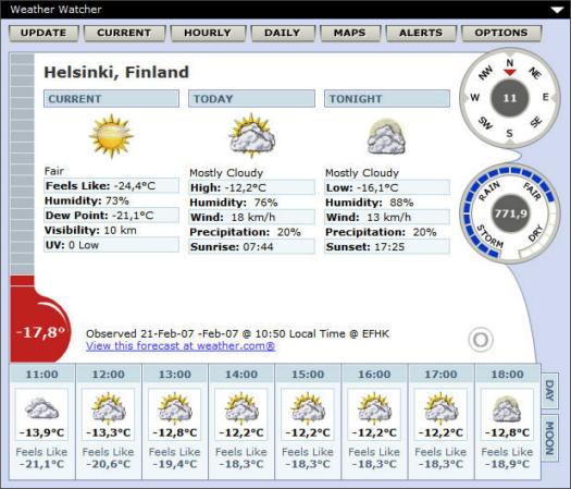 Weather Watcher 5.6.19 screenshot (resized)