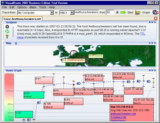 VisualRoute 2007 11.0e