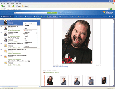 Microsoft Windows Desktop Search