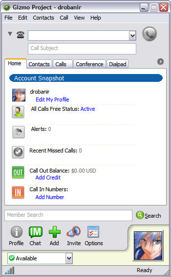 Gizmo 3.0.0.260 beta screenshot