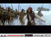 Pirates of the Caribbean op YouTube