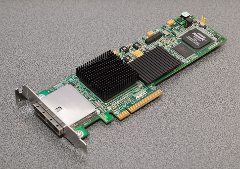 CeBit 2007: AMCC 3ware 9690SA-8E SAS RAID-adapter