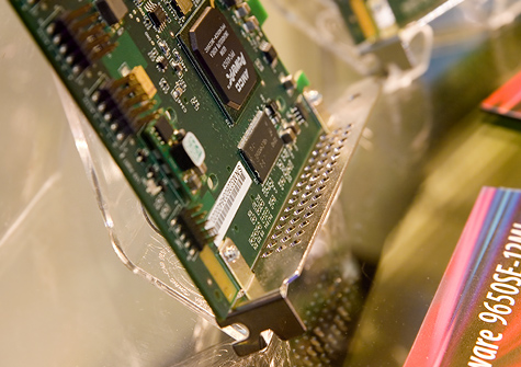 CeBit 2007: Ventilatiegaten in AMCC RAID-adapter