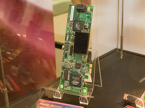 CeBit 2007: AMCC 3ware 9650SE-2LP