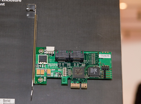 CeBIT 2007: Promise FastTrak TX4650