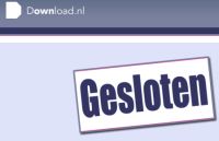 Download.nl gesloten