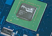 Ageia PhysX chip