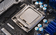 Intel Core 2 Extreme op moederbord