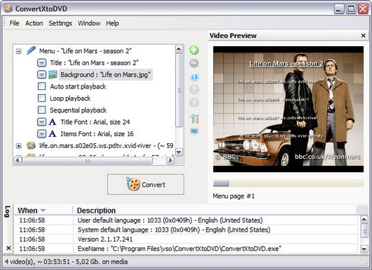 ConvertXtoDVD 2.1.17.240 screenshot (resized)