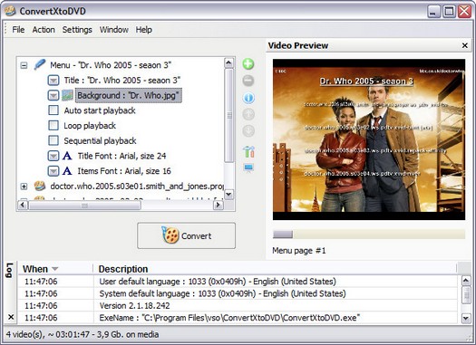 ConvertXtoDVD 2.1.18.242 screenshot (resized)