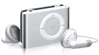 Apple iPod Shuffle met oordopjes (200 pix)