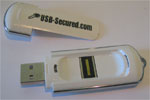 USB-Secured.com witte stick