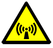 wifi waarschuwingsbord