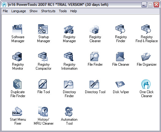 jv16 PowerTools 2007 RC1 screenshot
