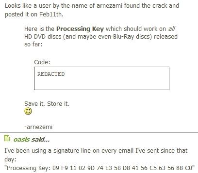 'gecensureerde' blogpost van Cory Doctorow