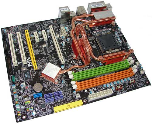 MSI P35 Platinum-moederbord MSI P35 Platinum-moederbord