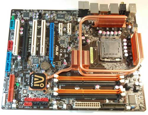 Asus P5K3 Deluxe-moederbord Asus P5K3 Deluxe-moederbord