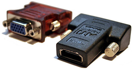 ATi Radoen HD 2x00-serie dvi-naar-hdmi-verloopstukje ATi Radoen HD 2x00-serie dvi-naar-hdmi-verloopstukje