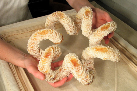 Een 3d-object uit de CandyFab-printer Een 3d-object uit de CandyFab-printer