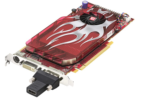 ATi Radeon HD 2600 XT met hdmi-aansluiting