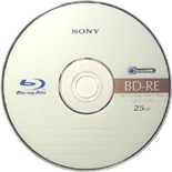 Sony bd-re-schijf