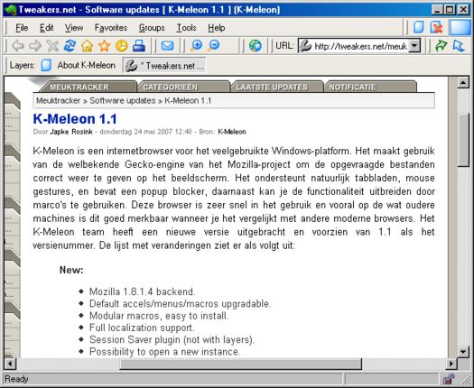 K-Meleon 1.1