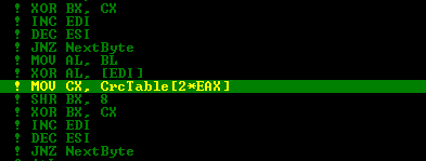Assembler-code