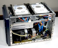 Shuttle XPC binnenkant
