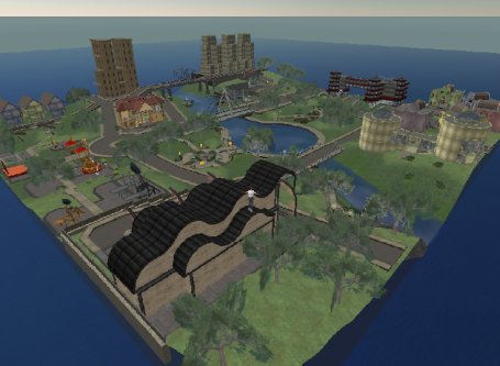 Eiland in Second Life
