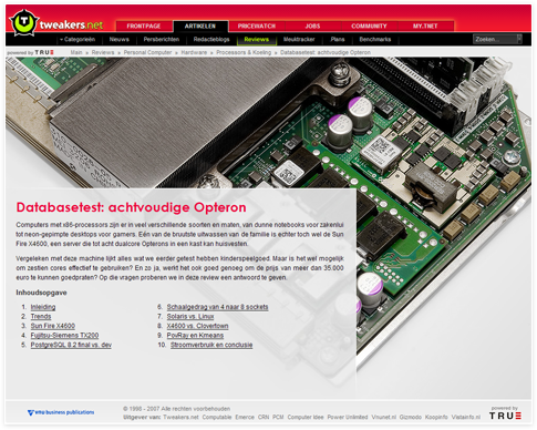 Nieuwe layout: review splash pagina