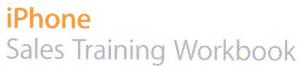 Scan van iPhone Sales Training Workbook