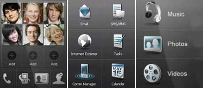 HTC TouchCube UI