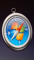 WWDC 2007: Safari-Windows-kompas