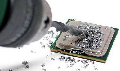 Een processor komt op pijnlijke wijze aan z'n einde