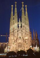 La Sagrada Familia in Barcelona