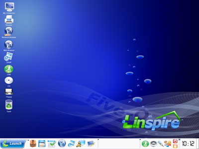 Linspire desktop Linspire desktop