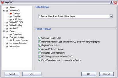 AnyDVD 6.1.3.0 screenshot (410 pix)