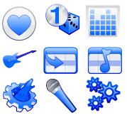 Amarok 1.4.6 - icons