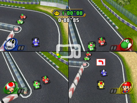 Mario Party 8 - Racen