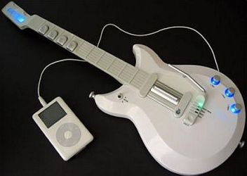 MiJam-gitaar met iPod