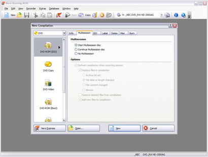 Nero Burning Rom 7 screenshot (410 pix)