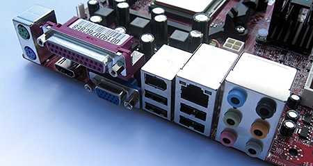 MSI K9AGM2-FIH-moederbord close-up